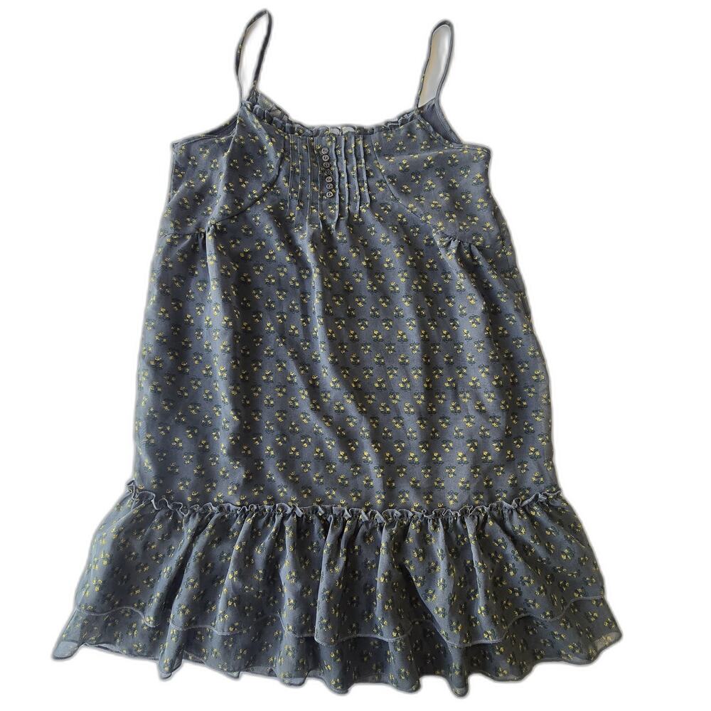 Twenty-One prairie babydoll spaghetti strap floral dress | S